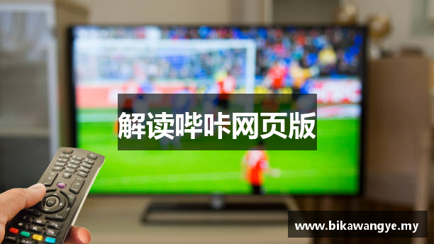 解读哔咔网页版